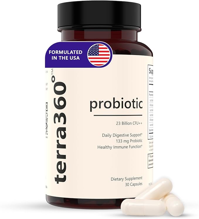 Womens Probiotic - 23 Billion CFU++ Probiotic Capsules for Gut Health for Men Enhanced Daily Immune Support - probiotics for Women - 30 Capsules