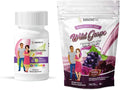 BariatricPal Duodenal Switch Complete 30-Day Supply Vitamin Pack (Capsule with 45mg Iron Calcium Citrate Soft Chews with Probiotics - Wild Grape)