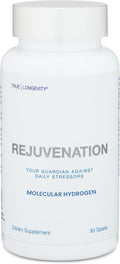 DRINK HRW Rejuvenation Molecular Hydrogen Water Tablets: 12 ppm H2 Patented USA Made IHSA-Certified Hydrogen &amp Magnesium Supplement. Supports Energy Recovery Cognitive Function (Unflavored 3