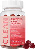 wuliao Clean Fiber Gummies for Men Clean Prebiotic Fiber Gummy Men Prebiotic Supplement for Digestive Gut Health - 60 Gummies