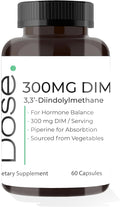 DOSE 300MG DIM Premium Multivitamin for Daily Wellness - Supports Energy Immunity and Overall Health