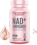 Exclusive NAD+ Supplement for WomenNMN Alternative with Resveratrol CoQ10Black Cohosh Vitamin E for Cellular HealthEnhance Energy Balance Mood 60 Capsules30 Day Supply