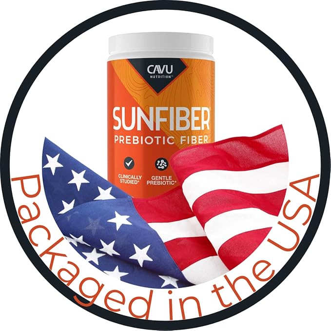 Sunfiber Gentle Prebiotic Fiber Supplement | Promotes Comfortable Digestion &amp Regularity* | Intestinal &amp Colon Health* (30 Servings)