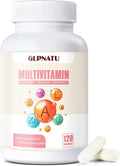GLPNATU Multivitamin Supplement with Probiotics 26-in-1 Vitamins A B C D E K &amp Minerals &amp Probiotics Blend Daily Vitamin Support for Women and Men - 120 Capsules
