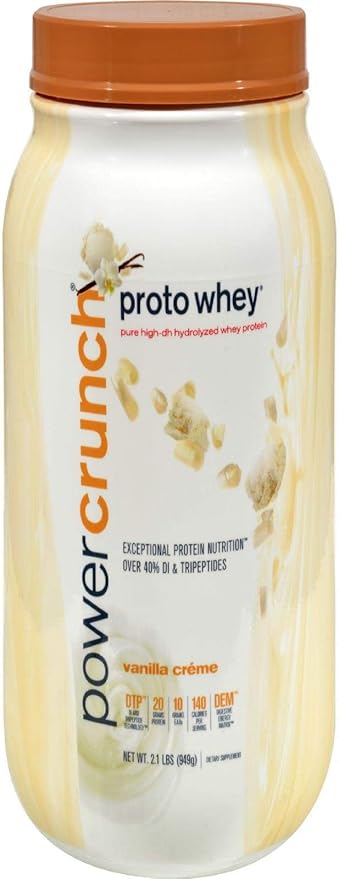 Power Crunch WHEY ProteinVANLLA Creme 2 LB