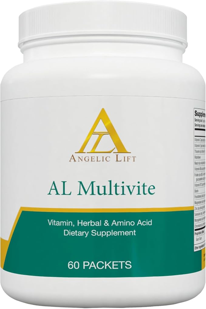AL Multivite – Daily Multivitamin with Herbal &amp Amino Acid Complex – Energy Immunity &amp Metabolism Support – 30 Packets – Clean Balanced Supplement for Men &amp Women