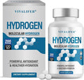 Hydrogen Tablets for Drinking Water | 8 PPM Molecular H2 Tablets with Magnesium | Supports Energy Metabolism &amp Brain Function | 120 Tablets Non-GMO Gluten Free