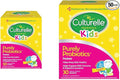 Culturelle Kids Probiotics Daily Packets Digestive &amp Immune Support Pediatrician Recommended #1 Brand 50 Count &amp 30 Count