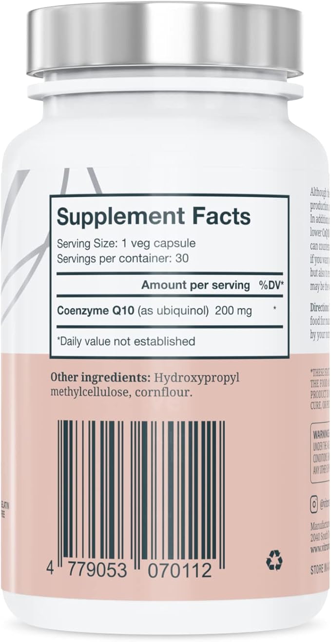 Vitruvin Beauty + Comfort Pack COQ10 200mg + Trans- Resveratrol 500mg + Curcumin 500mg Vegan Non-GMO Gluten-Free Gelatin-Free. Healthy Skin Hear Joints and Brain