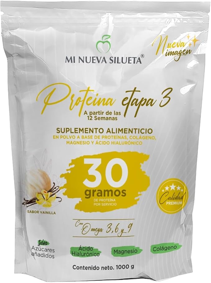 MI NUEVA SILUETA Protein My New Silhouette Stage 3 (vainilla)