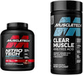 Muscletech Whey Protein Powder Nitro-Tech Whey Protein Isolate &amp Peptides &amp Clear Muscle Post Workout Recovery | Muscle Builder for Men &amp Women