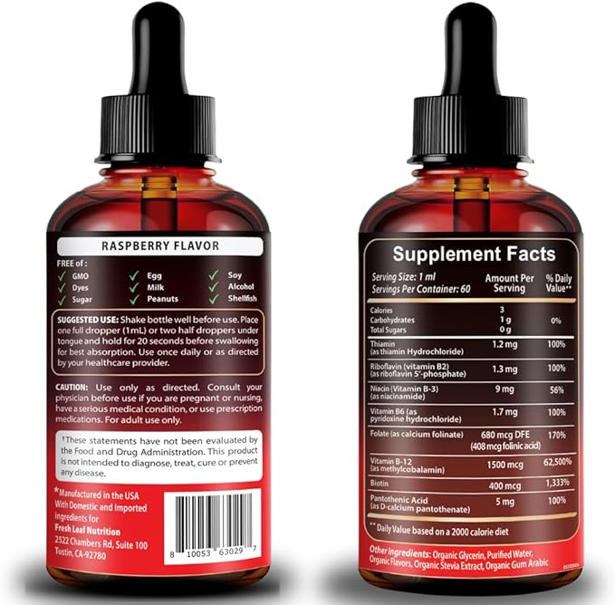 Biotin with Hyaluronic Acid Collagen and Keratin – Vegan Vitamin B12 with B Complex