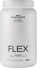 LTH Flex Whey Protein Isolate - Trusted by Life Time Members - Lactose-Free Protein Powder - NSF Certified for Sport - Low Fat No Added Sugar &amp Low Carb - Vanilla (30 Servings)