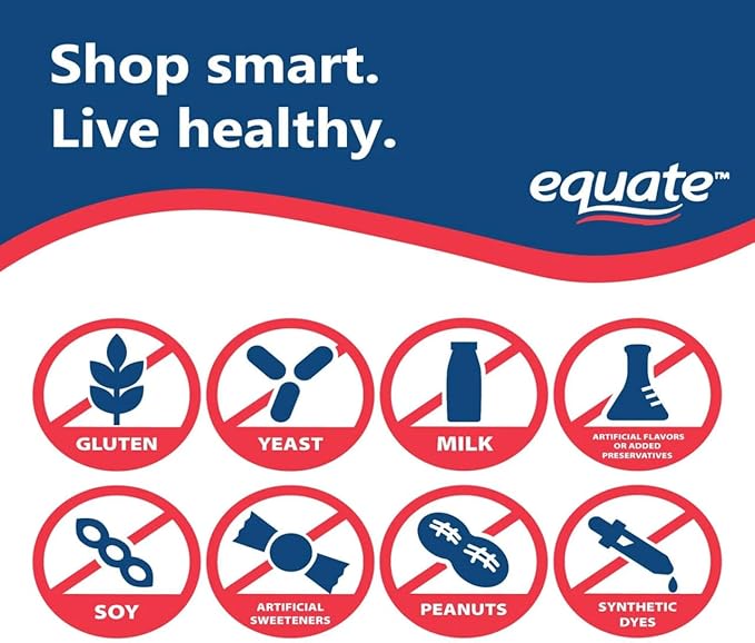 Equate Men's Multivitamin Gummies Daily Multivitamin for Adult Men Natural Mixed Fruit Flavor 150 Count (75 Servings) Sticker