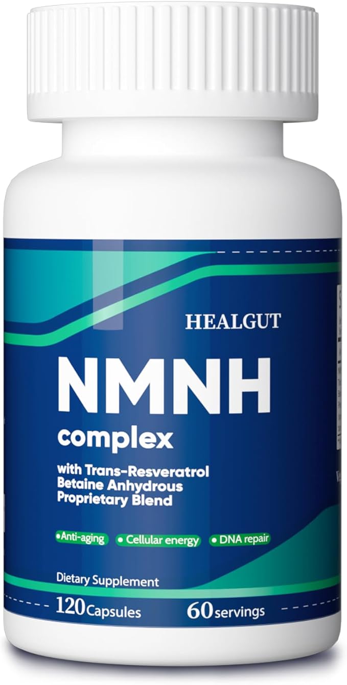 High-Purity NMN Supplement Alternative for Women： Liposomal NMNH + Trans-Resveratrol + TMG | Boosts NAD+ Levels Cellular Regeneration &amp Radiant Skin - 60-Day Anti-Aging Formula