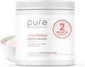 Pure Therapro Rx Just Relax -Watermelon 60 Servings | Supports: Relaxed Mood Healthy Blood Pressure Emotional Wellness | Myo-inositol Di-Magnesium Malate GABA Taurine &amp L-Theanine