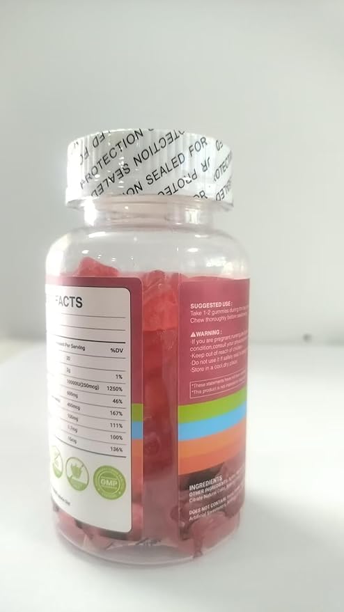 Vitamin D3 K2 Gummies Sugar-Free with Calcium + K2 (MK-7) Magnesium Citrate Vitamin C Extra Strength - Ultimate Absorption for Bone Muscle Teeth Immune Vegan - 60 Gummies