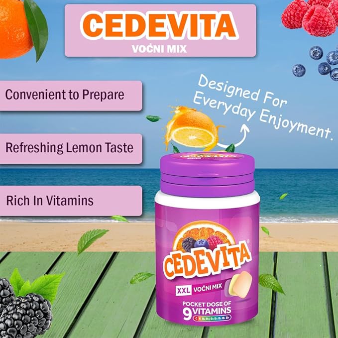 SORINA Cedevita Multivitamin Healthy and Sweet Candies (Lemon)
