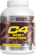 Cellucor C4 Whey Protein Powder Hershey's Chocolate - 25g Protein 0g Added Sugar 130 Calories Per Serving Supports Muscle Recovery 66 Servings Premium Whey for Post-Workout