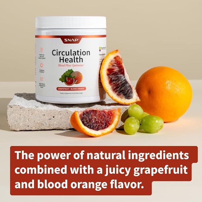 Snap Supplements Circulation Health Blood Circulation Supplements to Support Healthy Blood Flow and Circulation 250g