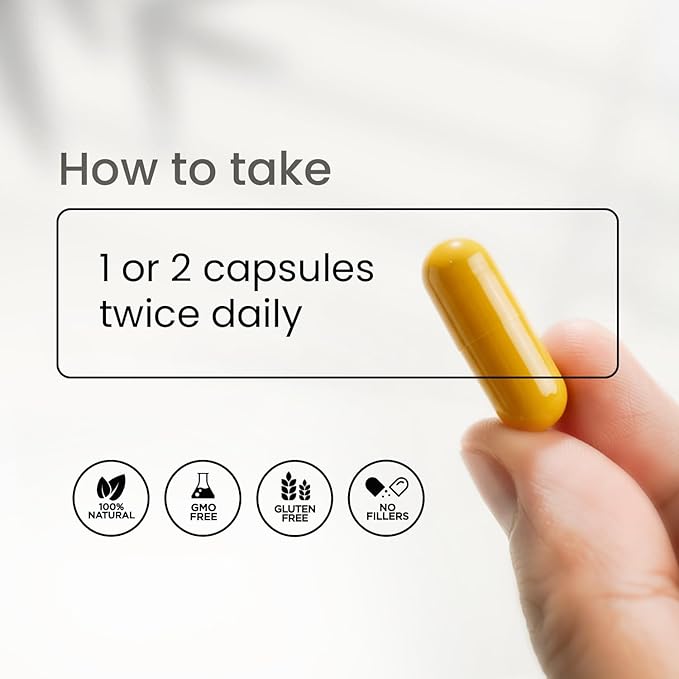 UltraVitality Longevity Support Formula – Fisetin Curcumin Quercetin &amp Beta-Glucan – Supports Cellular &amp Cognitive Health Healthy Aging – 60 Capsules