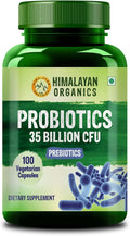 Himalayan Organics Probiotics 35 Billion CFU Supplement | Better Nutrient Absorption | Healthy Digestion Stronger Immunity &amp Overall Wellness - 100 Veg Capsules