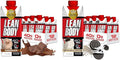 LABRADA Lean Body Ready-to-Drink Protein Shake Bundle - Chocolate &amp Cookies and Cream 40g Protein 0 Sugar 22 Vitamins &amp Minerals 17 Fl Oz (12-Pack Each)