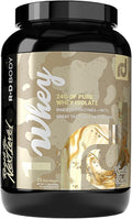 Whey Isolate Protein Powder Vanilla Shake 1 Whey – 24g Whey Isolate Protein per Scoop with Digestive Enzymes Plus MCTs - Low Carb Low Lactose Gluten Free - 25 Servings