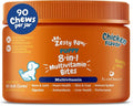 Zesty Paws Dog Multivitamin Chewable Dog Vitamins and Supplements for Hip &amp Joints Skin &amp Coat Omega 3 Fish Oil for Dogs- Puppy Multivitamin - Chicken Puppy Bites- 90ct