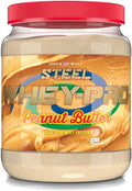 Steel Supplements Whey-Pro | 100% Pure Whey Protein Powder for Men and Women | Peanut Butter | Muscle Gain &amp Lean Muscle Recovery | Gluten Free | 1.51 lbs | BCAA 5g | Non-GMO | 25 Servings
