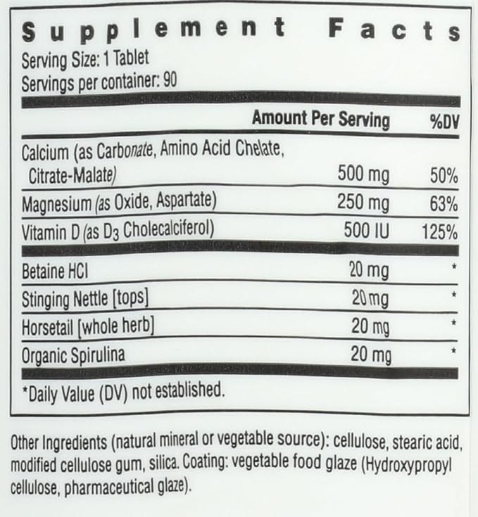 2Pack! Rainbow Light Food-Based Calcium - 90 Tablets