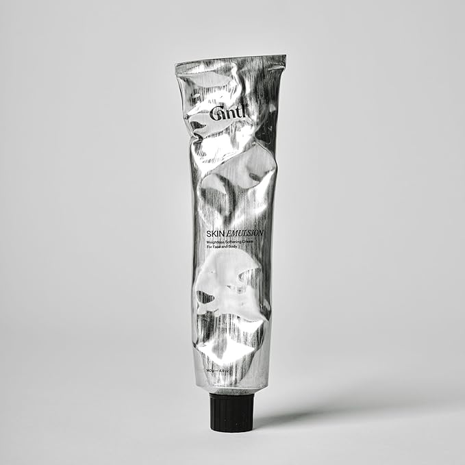 Gntl - Skin Emulsion | Squalane Rice Bran Ume Plum | Protect Hydrate Repair Soften | Non-Greasy Long-Lasting Sensitive-Skin Safe | Facial-Grade Ingredients for All Skin Types (140 ml | 4.3 oz)