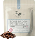 Bone Broth Protein Powder Grass Fed Collagen with 14g Complete Protein per Serving Gluten Free Keto &amp Dairy Free Organic &amp Clean Ingredients No Added Sugar Mocha 12 Servings