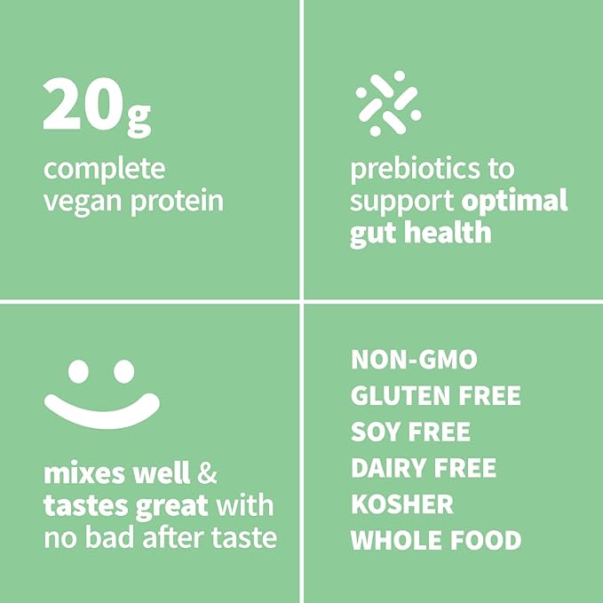 Sprout Living Epic Protein Vanilla Lucuma + Simple Pea Protein 1 lb