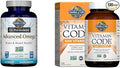Garden of Life Dr. Formulated Advanced Omega Fish Oil &amp Raw Vitamin Code Vitamin C 120 Veg Capsules