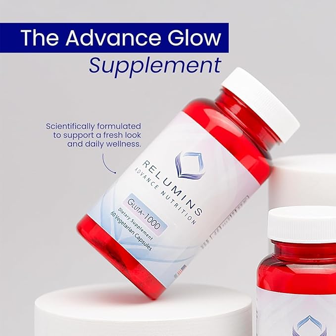 Relumins Premium Gift Glow Set – Collagen Blueberry Glutathione 1000mg &amp Vitamin C with Rose Hips – 3-in-1 Beauty &amp Wellness Kit for Daily Hydration Skin Vitality and Overall Support