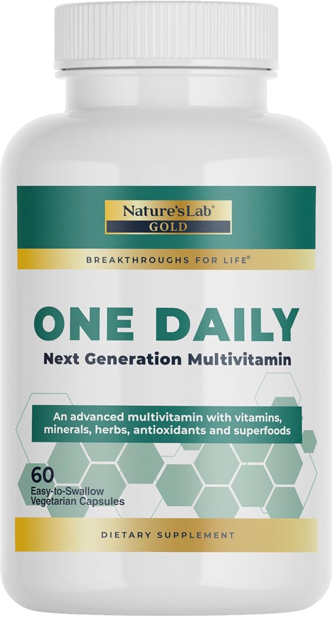 Nature's Lab CoQ10 + Alpha Lipoic Acid + Acetly L Carnitine &amp One Daily Multivitamin