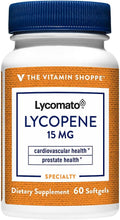 The Vitamin Shoppe Lycopene 15MG Antioxidant That Supports Cardiovascular (60 Softgels)