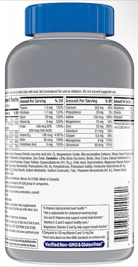 Silver Men 50+ Multivitamin