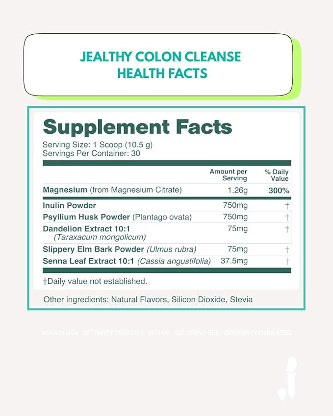 Colon Cleanse Powder Supplement