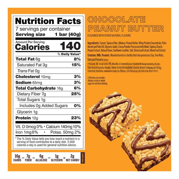 Magic-Spoonn 14 Bars High-Protein 28g Protein Cereal Bars Keto Friendly Double Chocolate Chocolate Peanut Butter Flavors