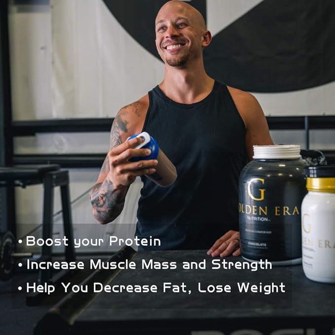 Whey Protein Compound Powder Chocolate Flavor Gluten-Free 5 Pounds