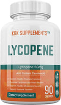 1 Bottle Lycopene 50mg 90 Capsules