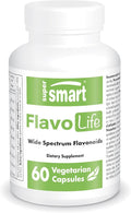 Supersmart FlavoLife (Flavonoid Complex Supplement) - with Luteolin Myricetin Fisetin Rutin Quercetin EGCG Apigenin Hesperidin | Non-GMO &amp Gluten Free - 60 Vegetarian Capsules