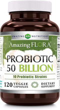 Probiotic 50 Billion with 10 Probiotics Strains Supplement | Veggie Capsules | Non-GMO | Gluten-Free | Made in USA (120 Count 1 Pack)