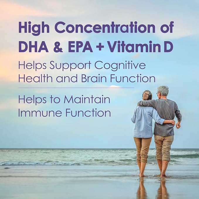 5X Ultimate Strength Omega 3 Fish Oil Liquid Fish Oil Supplements with High DHA and EPA Omega3 Fatty Acids High Potency Omega 3 with Vitamin D 7.60 floz Grape Flavor