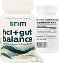 Betaine HCl + Pepsin Digestive Support - Advanced Stomach Acid for Protein Breakdown &amp Nutrient Absorption - 90 Capsules - Enzyme Supplement