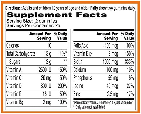 One A Day Women’s VitaCraves Multivitamin Gummies Supplement with Vitamin A Vitamin C Vitamin D Vitamin E and Zinc for Immune Health Support* Calcium &amp more 70 count