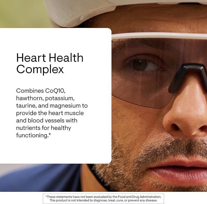 THORNE - Heart Health Complex - with CoQ10 Taurine and Hawthorn - Coenzyme Q10 Supplement with Minerals Amino Acids and Botanicals - 90 Capsules