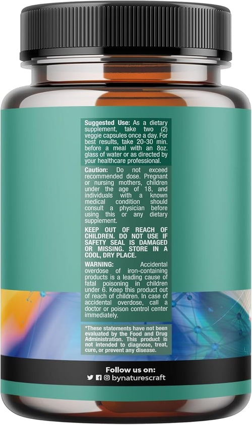 Advanced Brain Supplement for Memory and Focus - Nootropics Brain Support Supplement with Memory and Focus Vitamins for Adults of All Ages - for Brain Fog Clarity Energy and Recall - 3 Pack